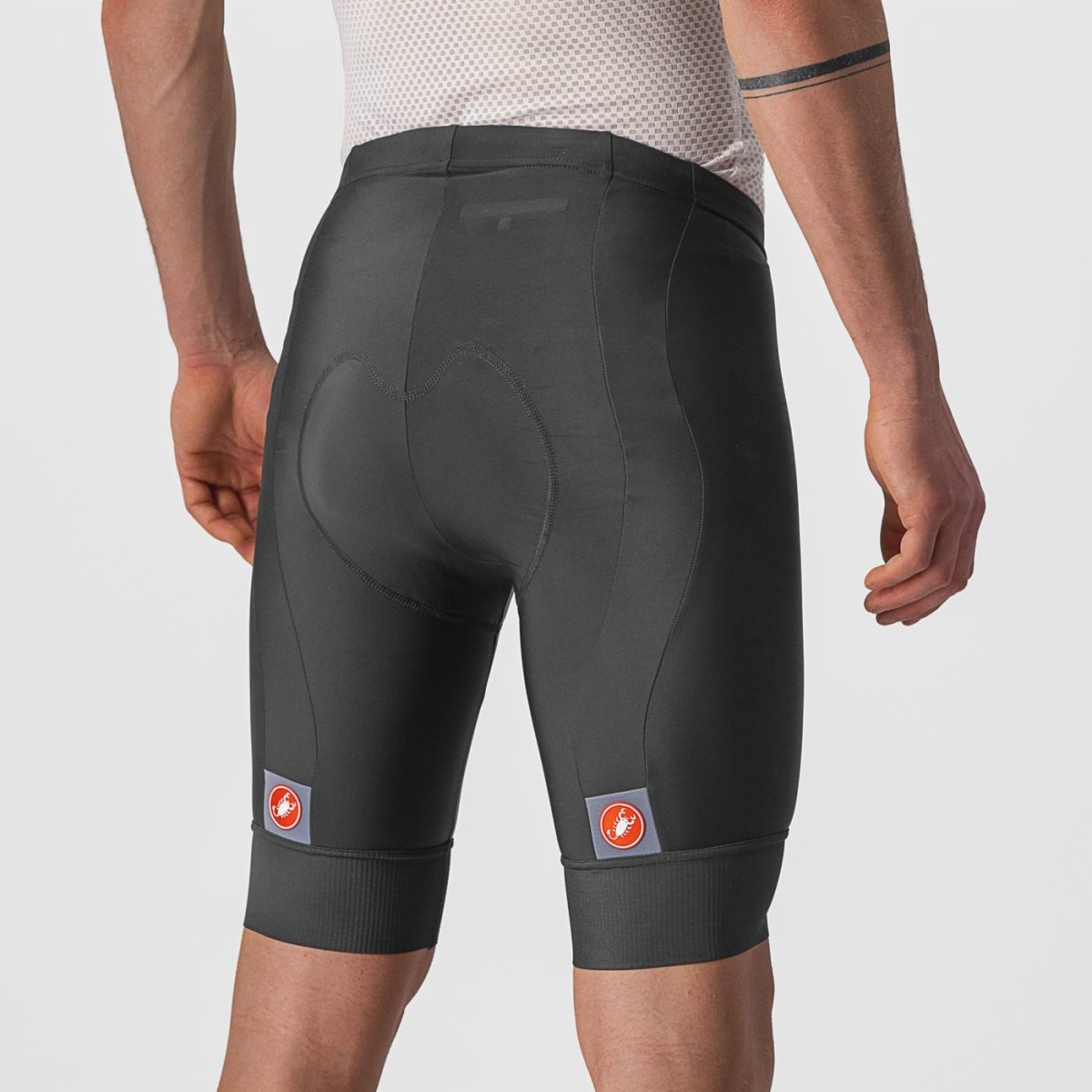 CASTELLI Milano Short - Pantaloncini Uomo In Tela Leggera Con Tasca Portatelefono
